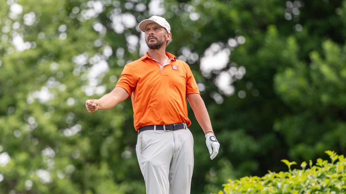 Joost Luiten geeft op rampdag KLM Open een update na pittig gesprek met caddie: ’Draadje brak’