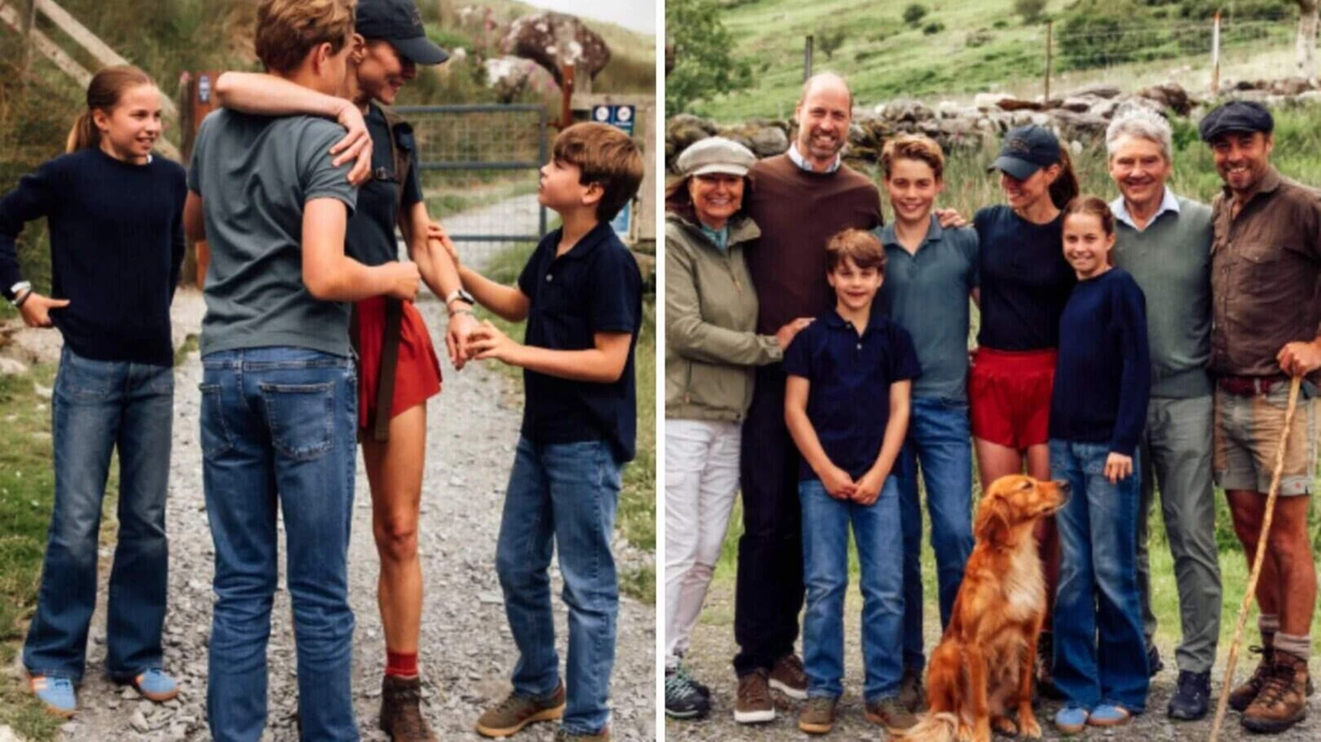 Beelden tonen hoe prins George (12) bijna even groot is als mama Kate Middleton