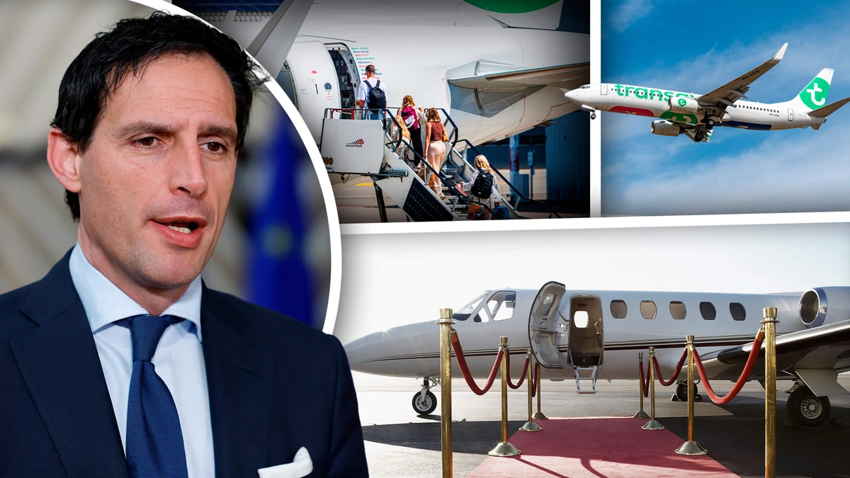 Eurocommissaris Hoekstra pakt privéjets aan voor CO2-uitstoot, maar vliegvakantie naar Turkije wordt duurder