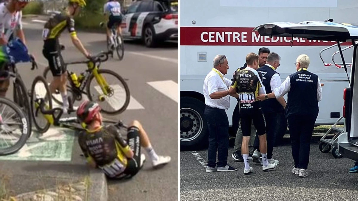 Jonas Vingegaard reageert voor het eerst na zijn Tour-opgave: ’Die nachtelijke dopingcontrole de reden? Geen idee, misschien’