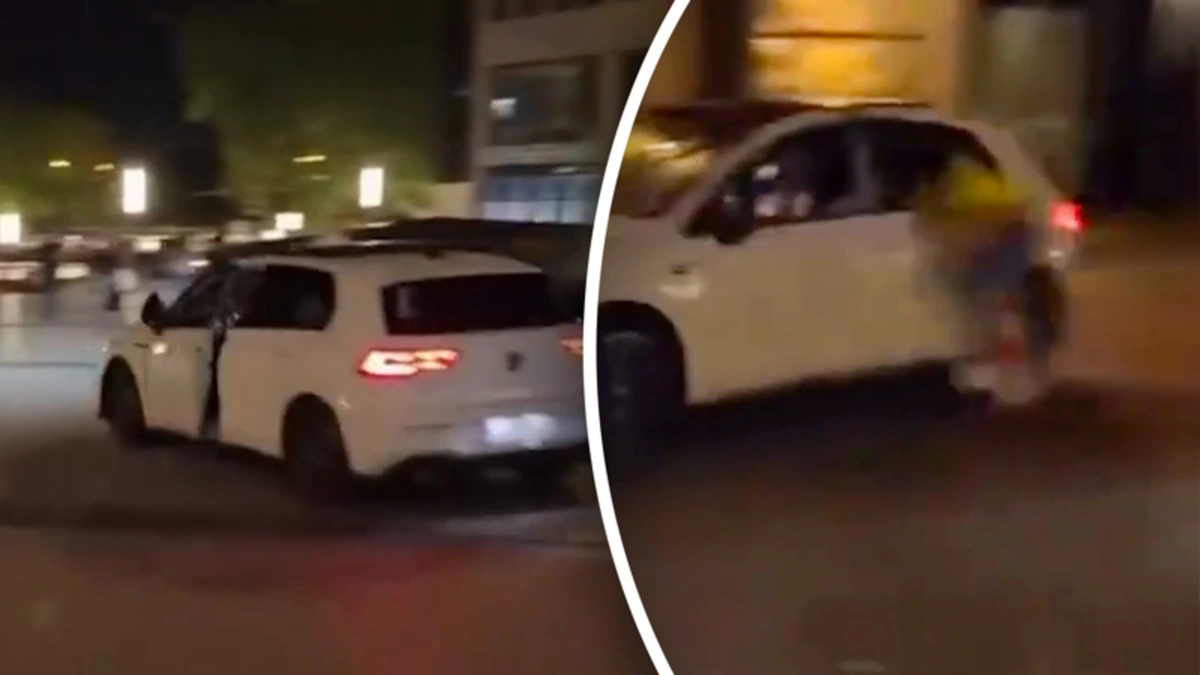 Bizarre autodiefstal: man wordt meegesleurd en raakt zwaargewond