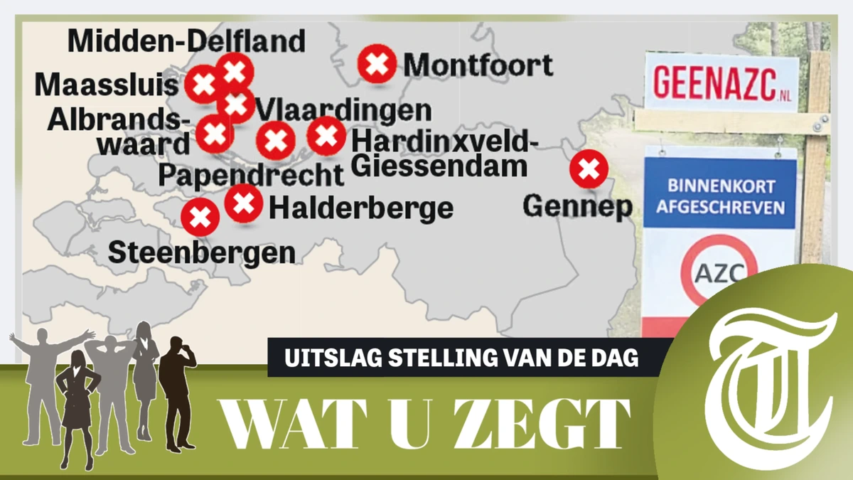 Lezers: Overheid moet gemeenten niet kunnen dwingen tot azc’s
