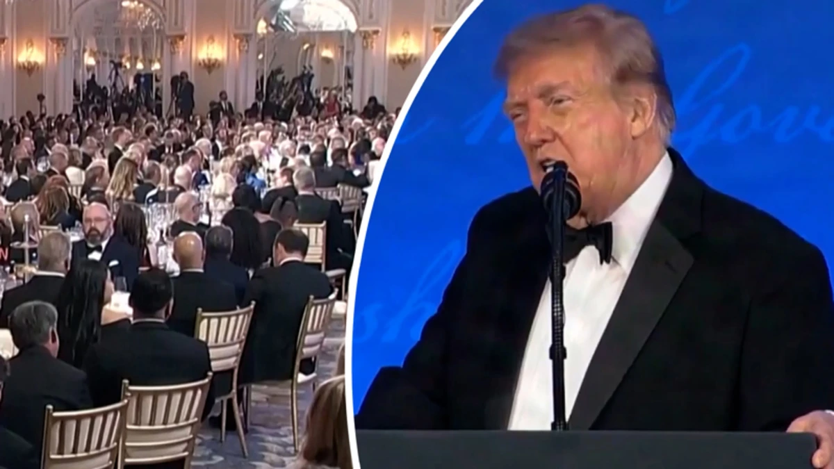 Trump doet opmerkelijke uitspraak over Iraanse leider tijdens Correspondents' Dinner