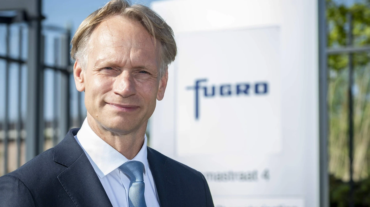 Topman Mark Heine van bodemonderzoeker Fugro ziet windstilte in grote offshore-orders: ’Pas in 2027 een kanteling’