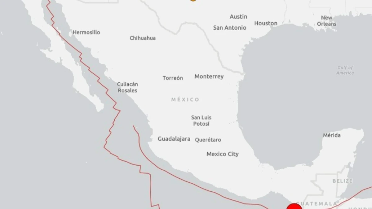 Aardbeving met kracht 7.4 voor kust van Mexico, tsunamiwaarschuwing afgegeven