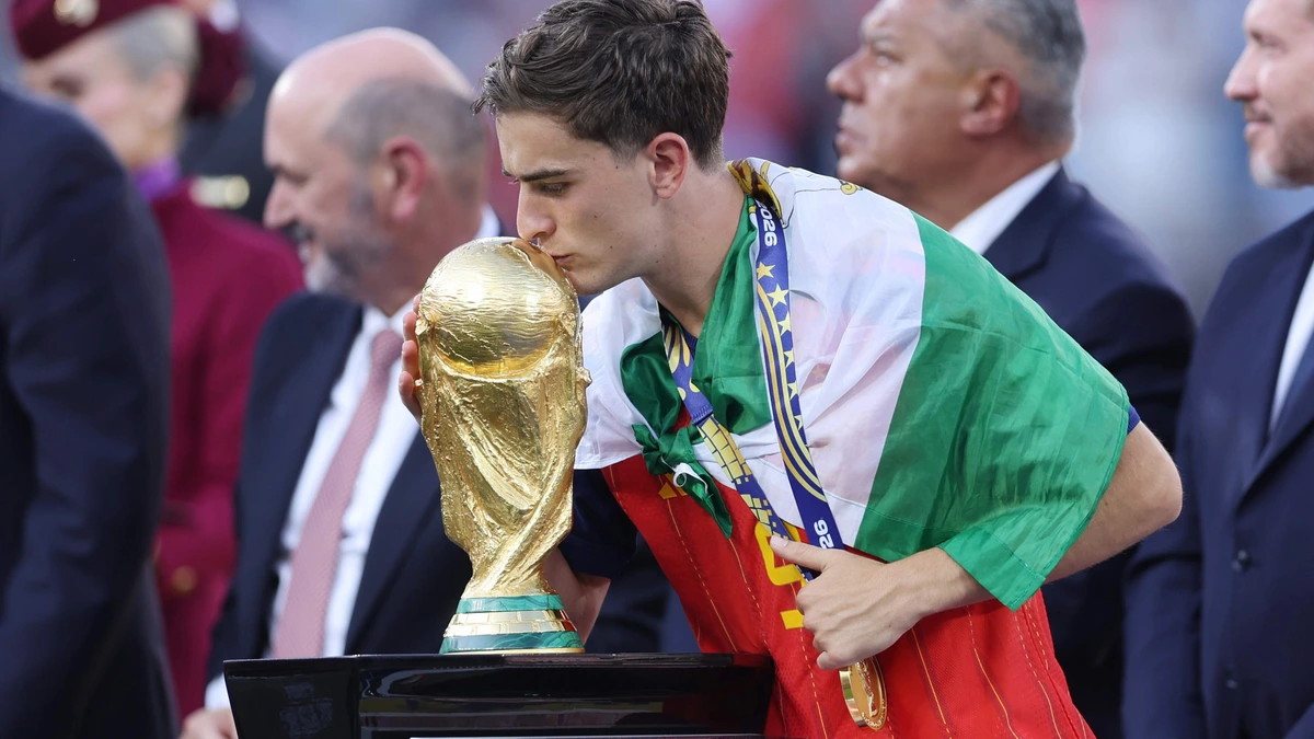 Gavi vindt schorsing Paredes voor wangedrag na WK-finale niet nodig: ’Tijdens wedstrijd uitsluiten en daarmee klaar’