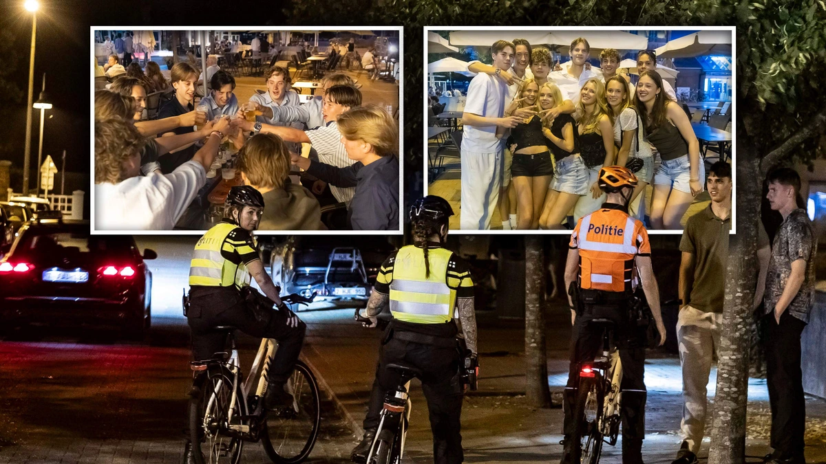 Feestende Nederlandse jongeren bezorgen Knokke zoveel overlast dat onze politie moet ingrijpen: ’Ouders moesten eens weten wat hier gebeurt’