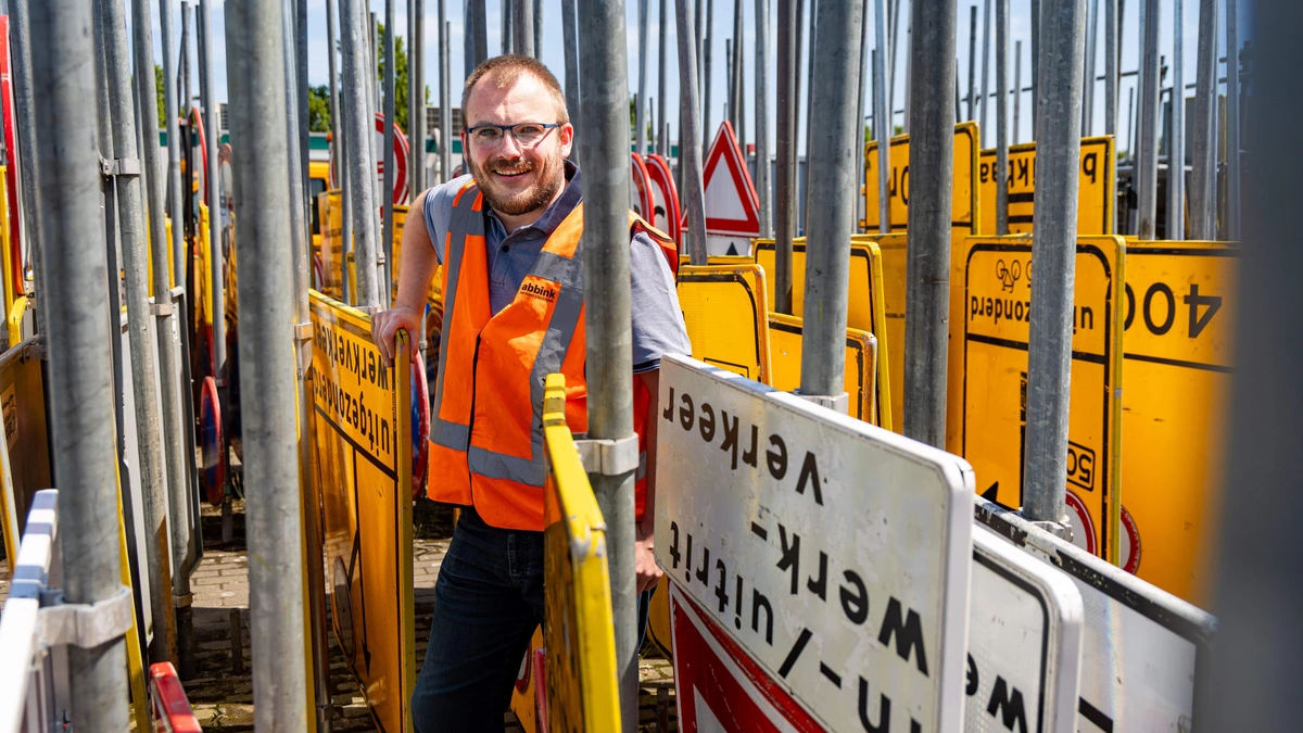 Peter Abbink blijft rustig bij onvoorziene verkeerssituaties: ’Kalmte kan je redden’
