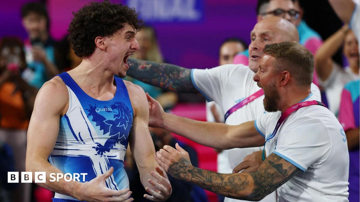 Gymnast Ward goes from Glasgow dreamer to gold medallist