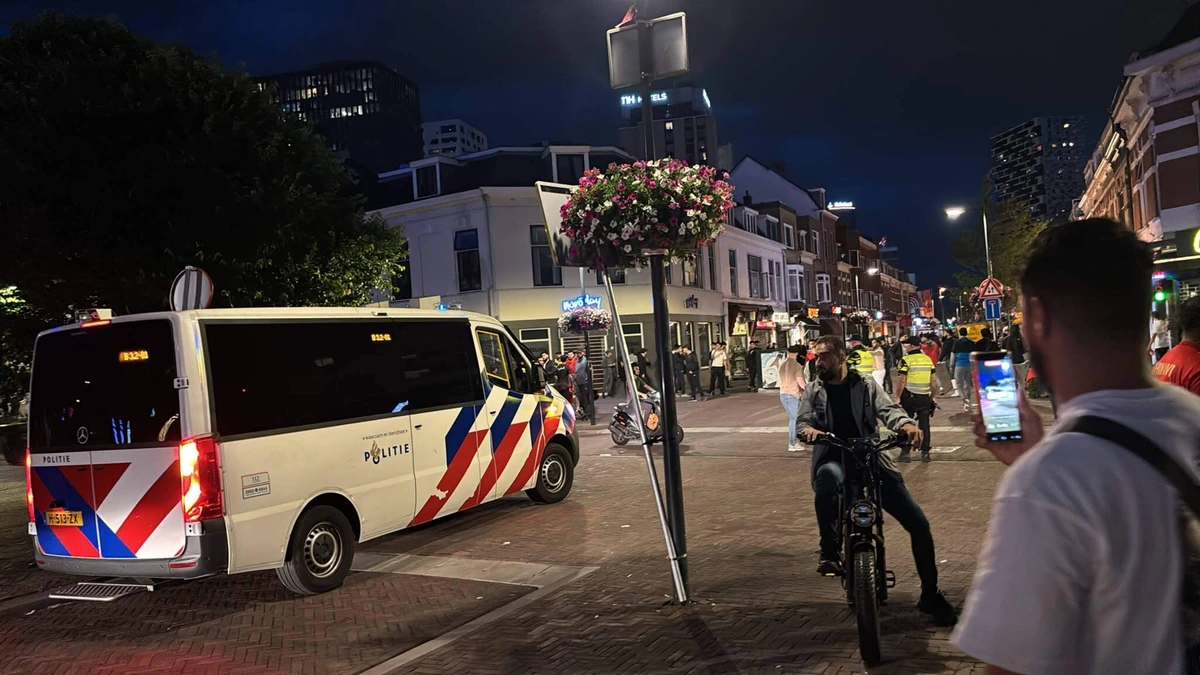 LIVE | ME zet waterkanon in om fans Marokko te verjagen, op verschillende plekken onrust na WK-winst