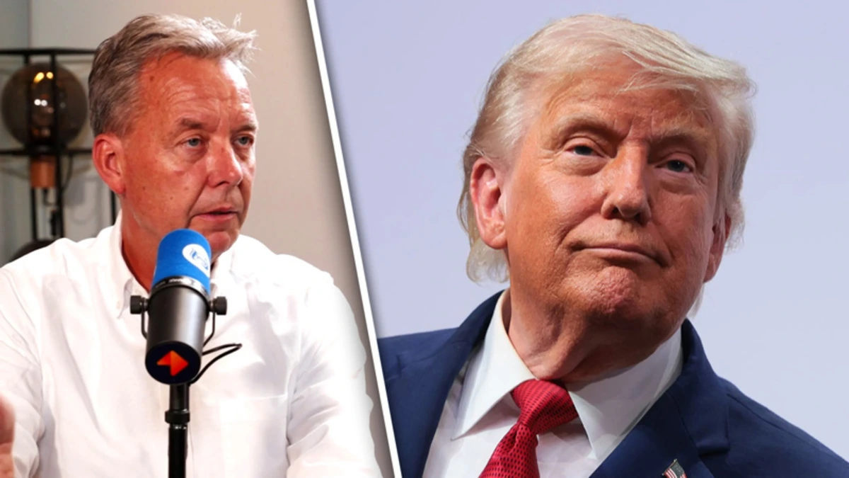Valentijn Driessen over rode kaart-schandaal: ‘Als je zo vaak in reet van Trump gekropen bent, is dit niet vreemd’