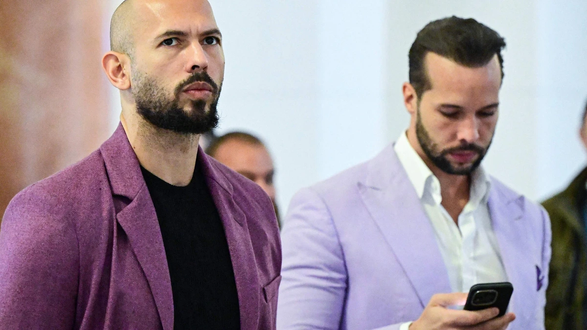 Broers Andrew en Tristan Tate opgepakt in Miami