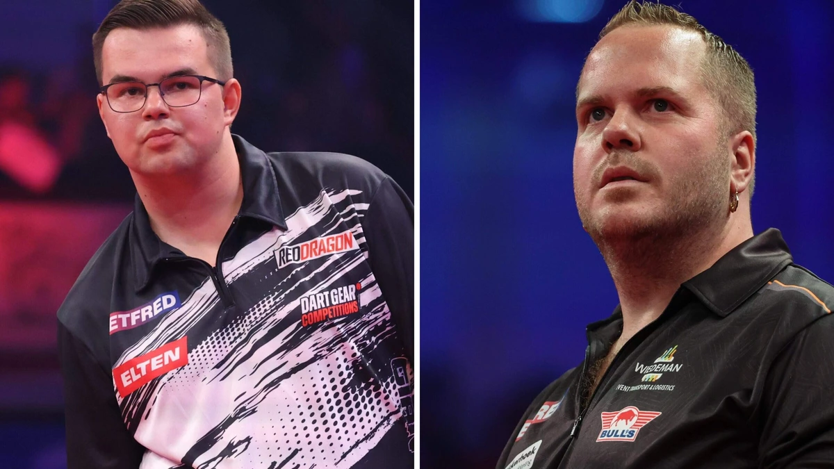 Dirk van Duijvenbode vernederd door Luke Littler, ook Gian van Veen kansloos in halve finale World Matchplay