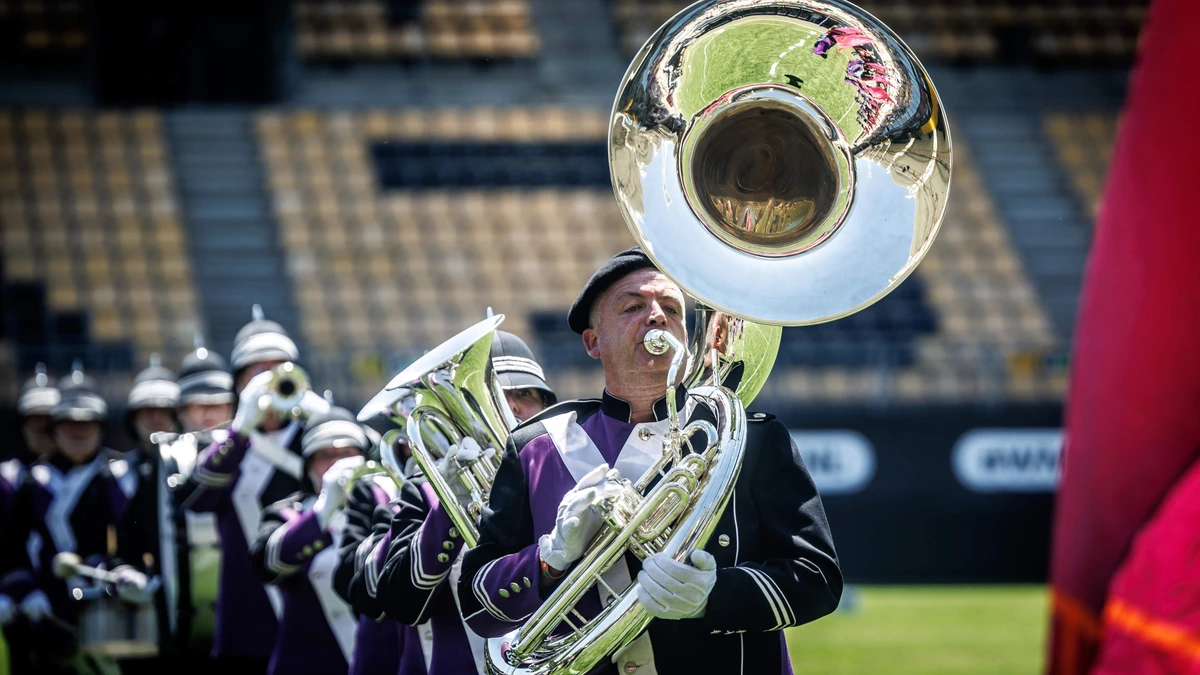 Wereldmuzikanten uit 31 landen maken van Kerkrade een uniek spektakel: ’Wij zijn Olympische Spelen voor koperblazers’