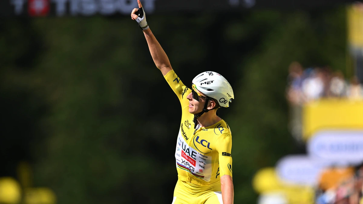 Tadej Pogacar neemt revanche in Le Lioran en soleert naar nieuwe ritzege in Tour de France