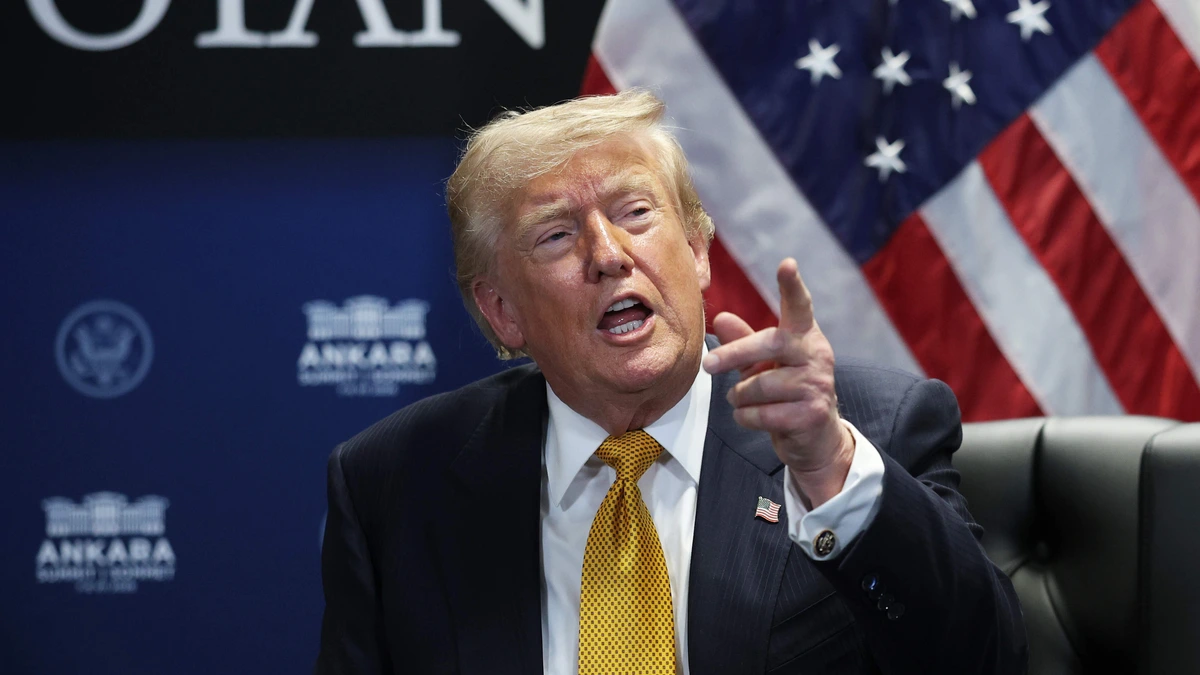 Donald Trump geeft bizarre analyse na WK-uitschakeling Engeland: ’Ze hebben Harry Kane opgesteld als verdediger’