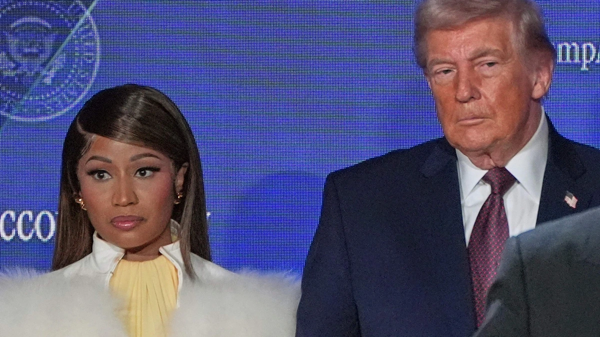 Donald Trump prijst Nicki Minaj: ’Een vrouw die zo gerespecteerd, zo sexy en zo geweldig is’