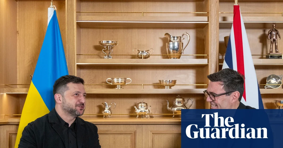 Will Andy Burnham charm Volodymyr Zelenskyy? – podcast