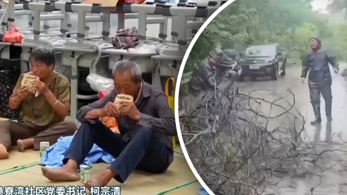 Hij komt eraan: China evacueert 1,8 miljoen mensen voor tyfoon Bavi