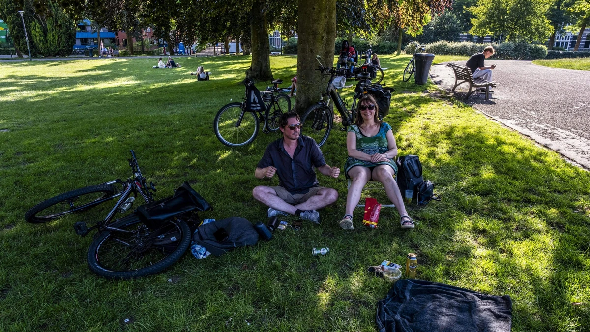 Zondag start grijs met motregen, later breekt de zon door