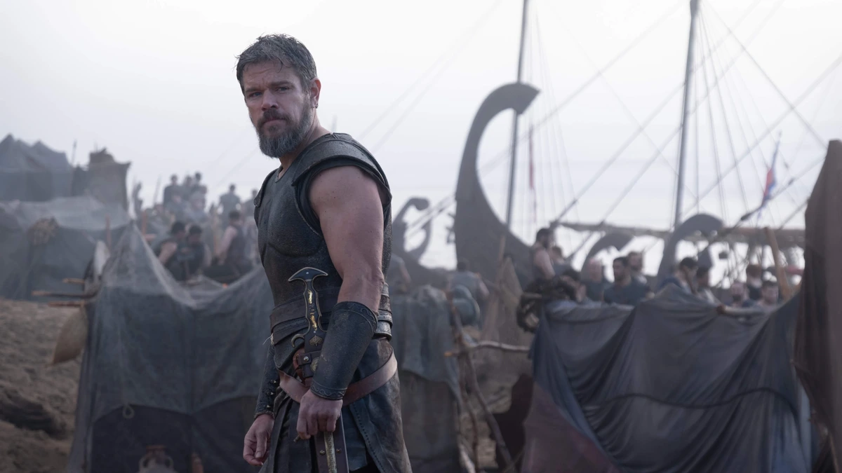 Matt Damon had vrouwelijke stuntdubbel voor The Odyssey: ’Ze had de meest indrukwekkende armen ooit’