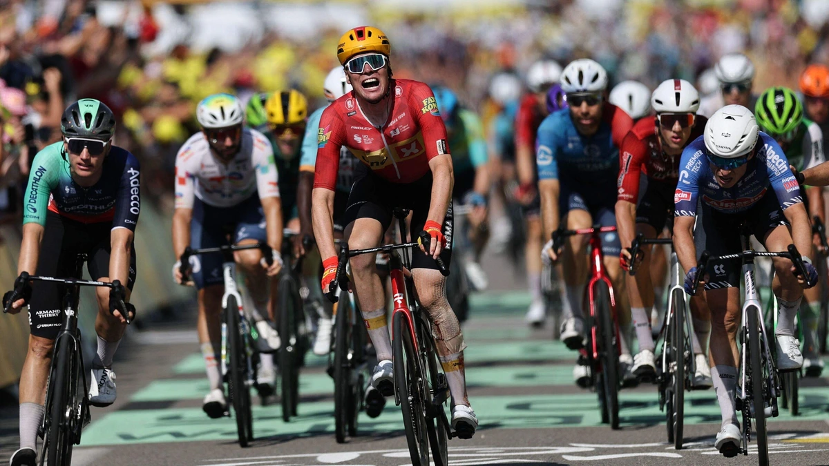 LIVE Tour de France | Verhitte strijd om weg te komen in openingsfase twaalfde etappe