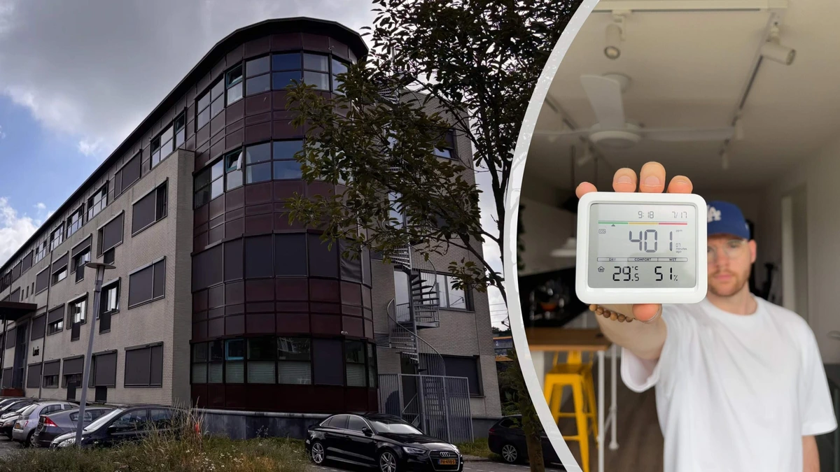 Sjoerd ontvlucht zijn ondraaglijk hete woning, nu vecht hij voor maatregelen: zo dwing je een verhuurder tot actie