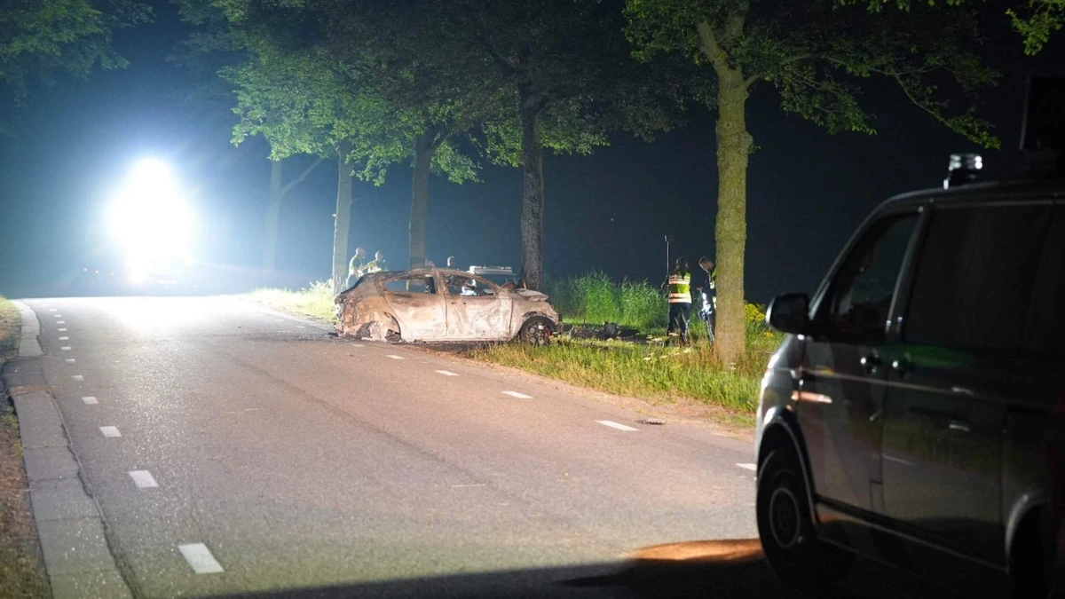 Twee doden na verkeersongeluk in het Groningse Den Ham