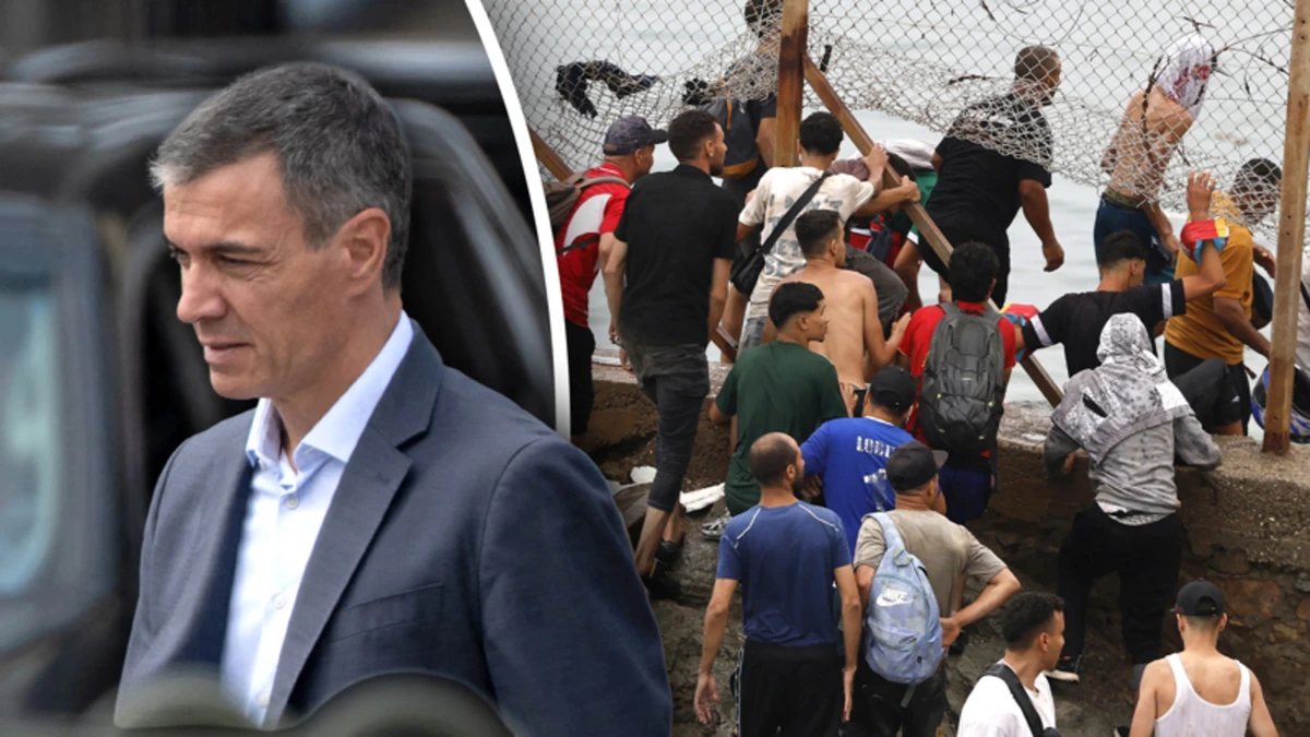 49.000 migranten bestormen Spaanse exclave: ‘Vermoeden dat het om een politiek wapen gaat’