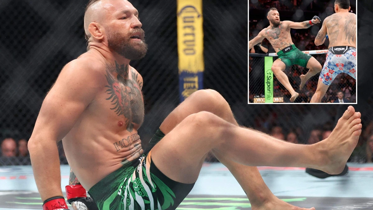 Veelbesproken terugkeer van Conor McGregor eindigt na 69 seconden in een sof: ’Een hel’