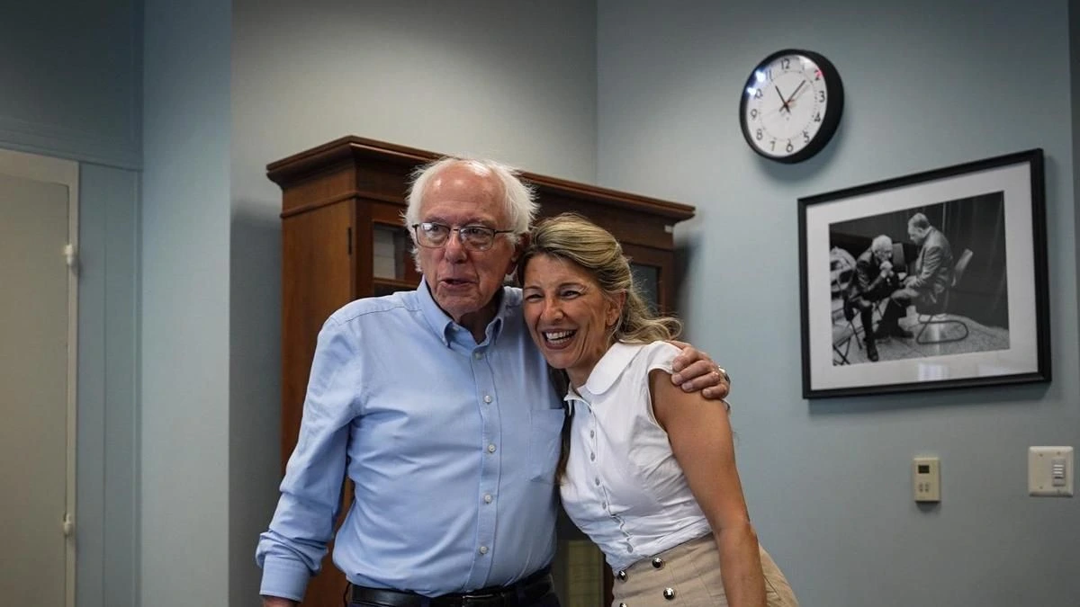 Yolanda Díaz se reúne con Bernie Sanders y Zohran Mamdani para “reforzar una agenda internacional de justicia social”