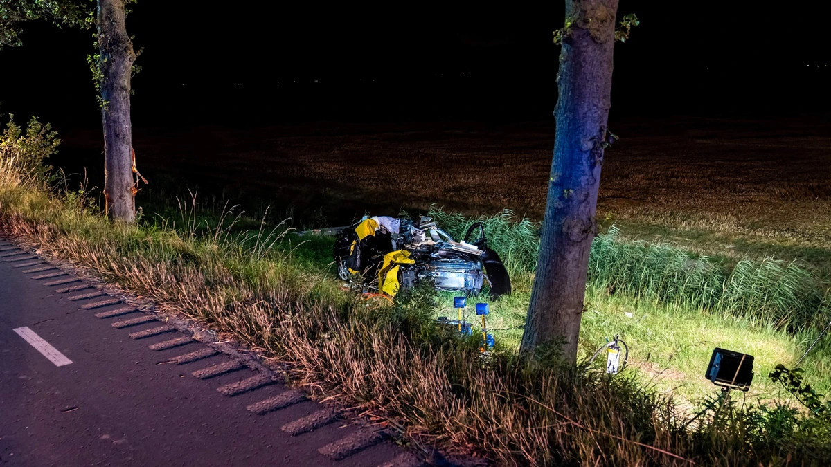 Zwaar auto-ongeluk in Zuid-Holland, twee mensen omgekomen