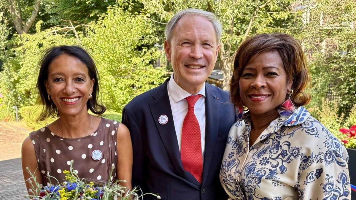 Halve finale tegen Spanje domineert viering van Franse nationale feestdag bij ambassadeur in Den Haag