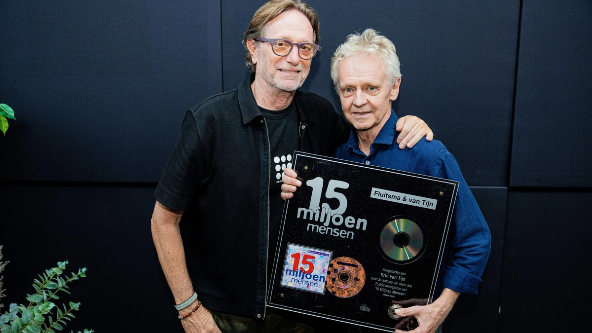 Eric van Tijn en Jochem Fluitsma zijn al ruim veertig jaar een muzikaal duo: ’Alles wat we samen doen, delen we ook samen’