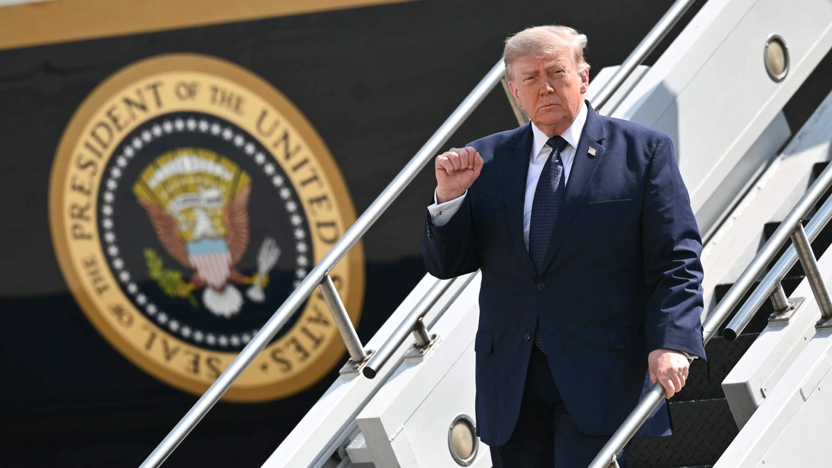 Trump boos op Canada om luchtvervuiling door grote bosbranden: ’opzettelijke nalatigheid’
