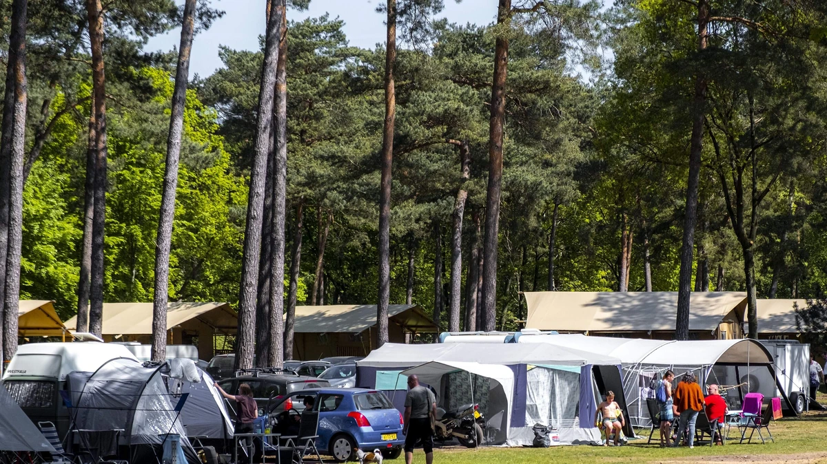 Kamperen steeds populairder in eigen land: forse groei van overnachtingen op campings