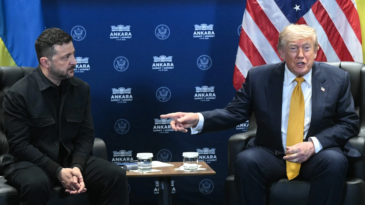 ’Trump positiever over Zelenski, die steeds meer behoort tot categorie mensen die winnen’