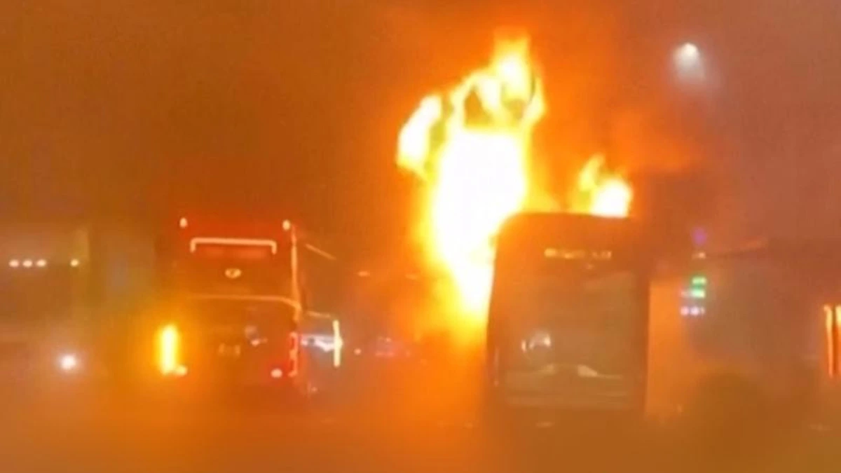 Busbrand eist zeven levens in Vietnam