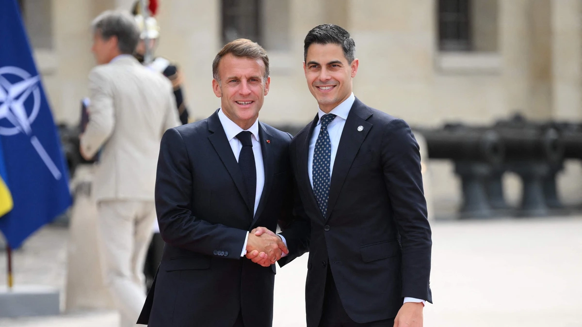 Jetten: Nederland doet mee met door Macron aangekondigde militaire oefeningen in buurlanden Oekraïne