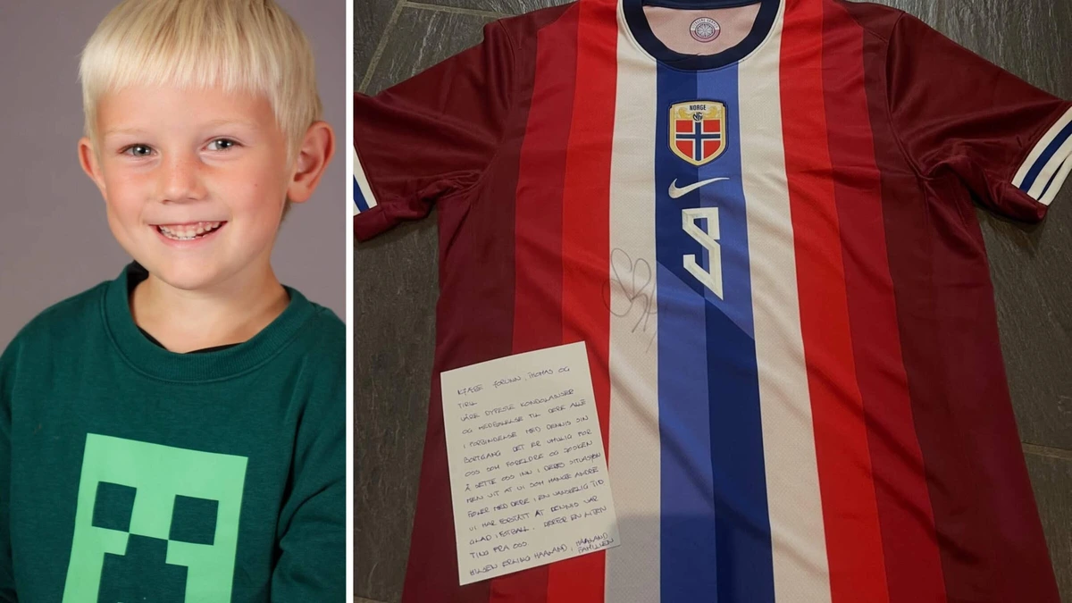Erling Haaland ontroert familie van overleden jongen (6) met fraai gebaar: ’Kippenvel als nooit tevoren’