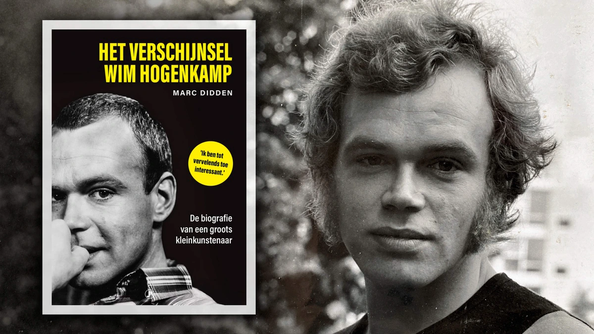 Vermoorde cabaretier Wim Hogenkamp even weer in de spotlights