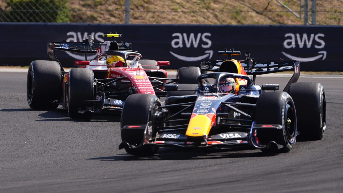 Lando Norris grijpt zege in Hongarije, knokkende Max Verstappen opnieuw naar podium