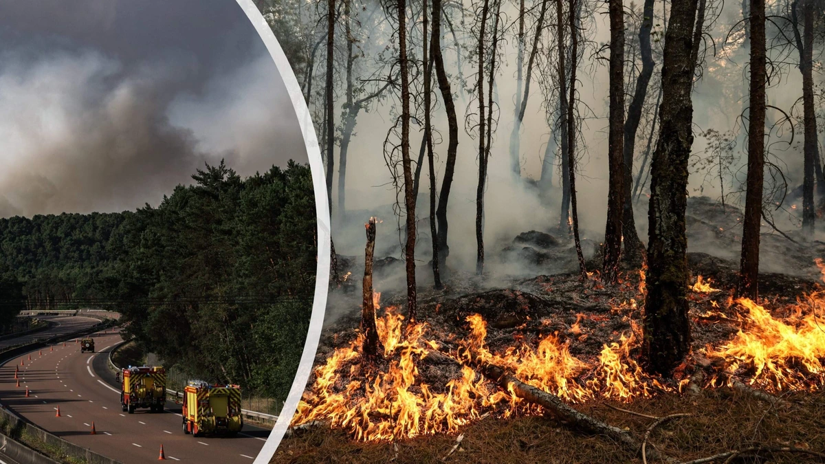 LIVE | ’Route du Soleil’ mogelijk nog tot het weekend afgesloten door bosbrand Fontainebleau