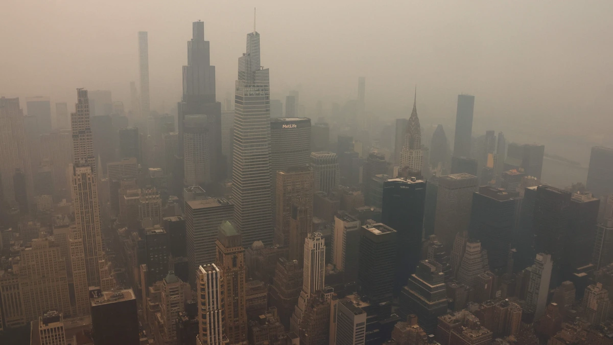 LIVE WK 2026 | Finale-stad New York kampt met slechte luchtkwaliteit als gevolg van Canadese bosbranden