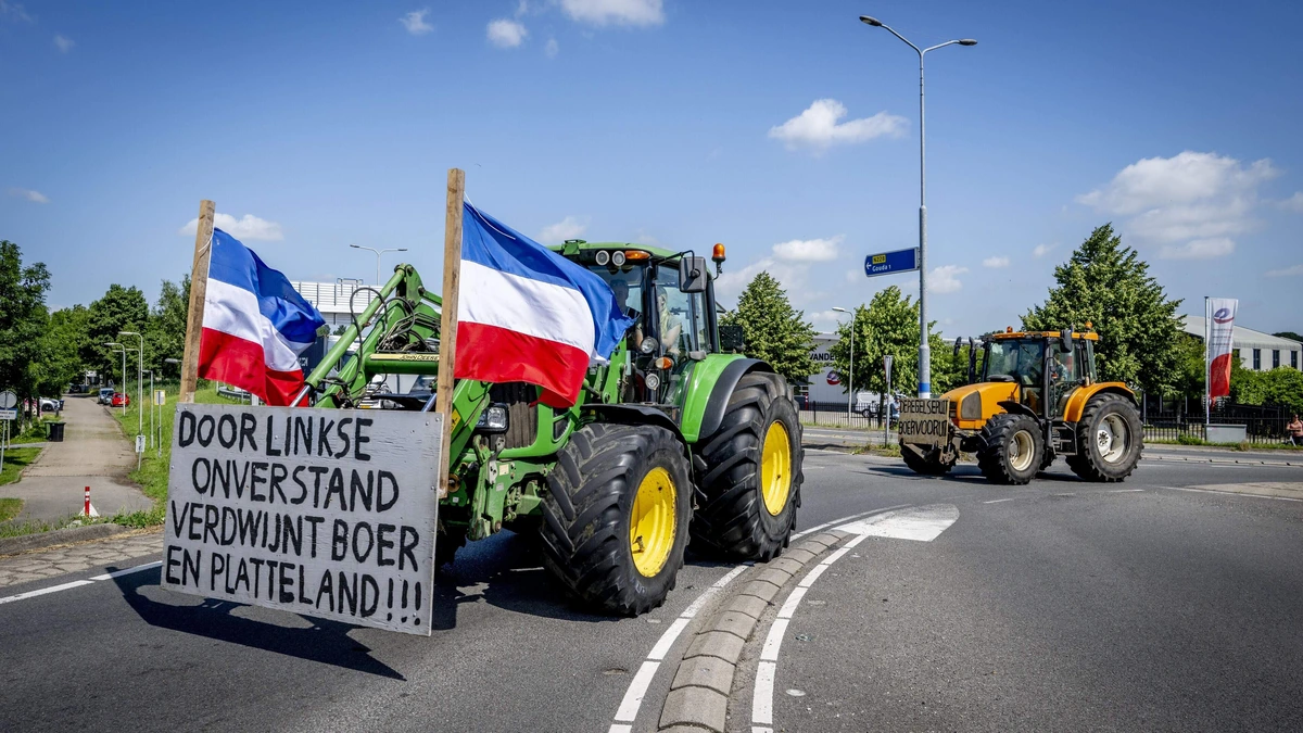 LIVE | Boeren op weg naar Den Haag: stad afgesloten voor trekkers