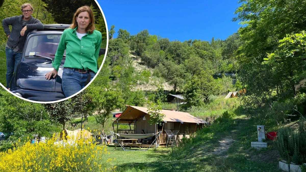 Sigrid (55) runt een camping in Italië: ’We hebben best veel pech gehad met de weersomstandigheden’