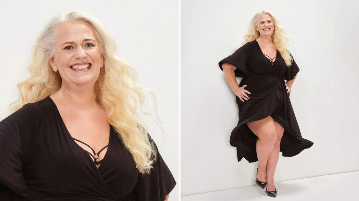 Hetty (56) heeft maat 48 en werkt als model: ’Ik doe geen enkele poging meer om af te vallen’