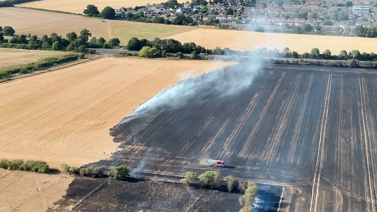 LIVE | Ook Engeland geteisterd door natuurbranden: honderden vakantiegangers geevacueerd