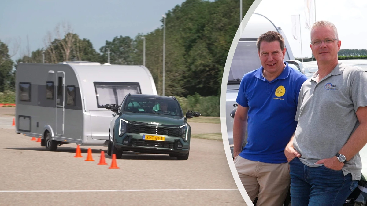 Op vakantie met caravan? Let op, want rijden is niet zonder risico’s: ’Mensen nemen soms hele huisraad mee’