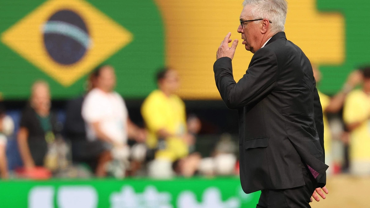 Braziliaanse bond houdt vast aan Carlo Ancelotti (67): ’Hij blijft onze bondscoach gedurende nieuwe WK-cyclus’
